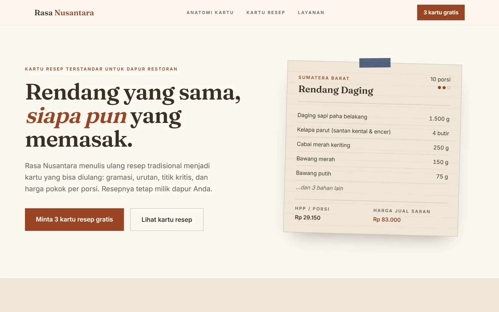 Preview Rasa Nusantara